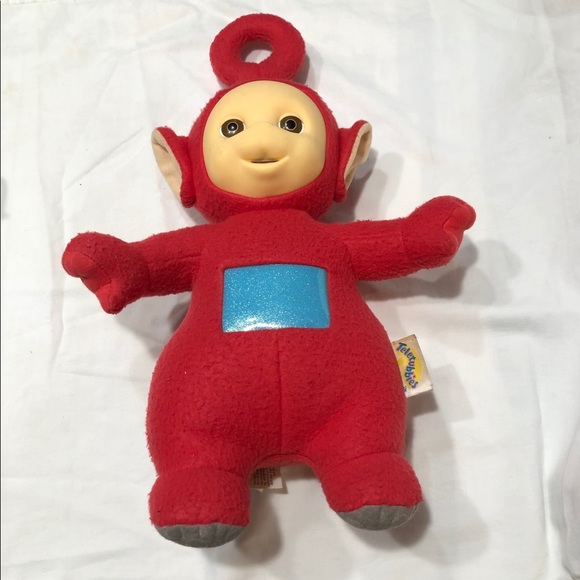 TELETUBBIES RED PLUSH TALKING DOLL PLAYSKOOL 1998 - Picture 1 of 4